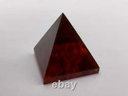 Baltic Amber Pressed Crystal Pyramid