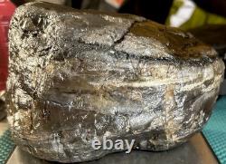 Banded-Black Water Agate/Smokey Quartz- BEAUTIFUL PIECE -7lb. 14.1oz