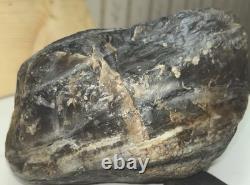 Banded-Black Water Agate/Smokey Quartz- BEAUTIFUL PIECE -7lb. 14.1oz