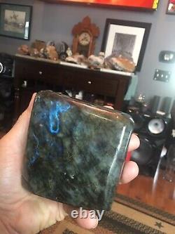 Beautiful Piece Of Labradorite, Rocks and Minerals Beautiful Flash