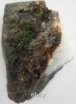 Beautiful Piece of Emerald Specimen with Mica & Calcite from Chitral Pakistan