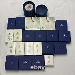 Beautiful Rare Swarovski Collection 23 Pieces Many Retired Tulip Flower