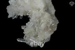 Beautiful Raw Point White Samadhi Quartz 253 gm Rocks Crystal Healing Home Décor