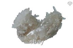 Beautiful Raw Point White Samadhi Quartz 253 gm Rocks Crystal Healing Home Décor