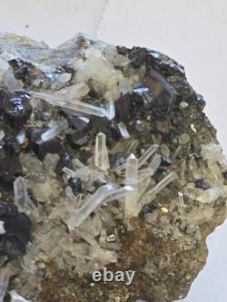 Beautiful Tetrahedrite quartz specimen