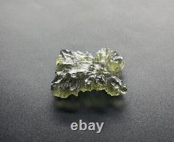 Besednice Moldavite 4.03 Gram Piece 20.15 ct Regular Grade Well Textured Crystal