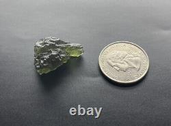 Besednice Moldavite 4.53 grams 22.65ct Regular Grade Tektite Mantle Ready Piece