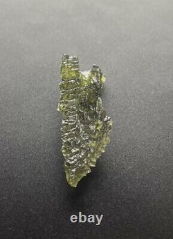 Besednice Moldavite 4 Gram Piece 20ct Regular Grade Well Textured Crystal