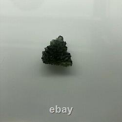 Besednice Moldavite Crystal 3.36gr/16.80ct Hedgehog Excellent Jewelry Piece