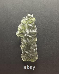 Besednice Moldavite Crystal 7.05gr/35.25ct High Grade Collector Piece Czech