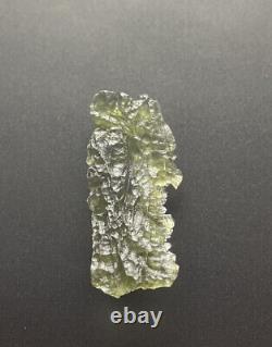 Besednice Moldavite Crystal 7.05gr/35.25ct High Grade Collector Piece Czech