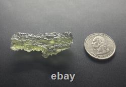 Besednice Moldavite Crystal 7.05gr/35.25ct High Grade Collector Piece Czech