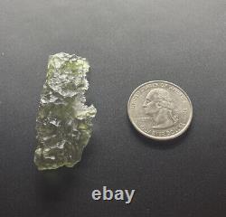 Besednice Moldavite Crystal 7.05gr/35.25ct High Grade Collector Piece Czech