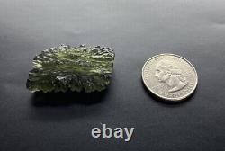 Besednice Moldavite Crystal 8.24gr/41.2ct High Grade Collector Piece Czech Rep