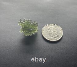 Besednice Moldavite Crystal A+ Grade 4.07gr/20.35ct Czech Republic Mantle Piece