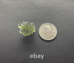 Besednice Moldavite Crystal A+ Grade 4.07gr/20.35ct Czech Republic Mantle Piece