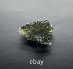 Besednice Moldavite Crystal Exactly 6 grams 30 ct High Grade Piece Unique Shape