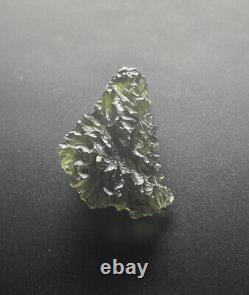 Besednice Moldavite Crystal High Grade Collector Piece 7.41gr/37.05ct Czech