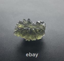 Besednice Moldavite Regular Grade Crystal 3.74 grams 18.7ct Quarter Size Piece