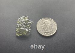 Besednice Moldavite Regular Grade Piece 2.63 grams 13.15 ct Crystal Tektite