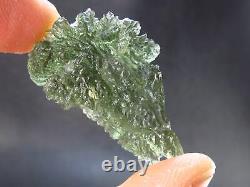 Besednice Moldavite Tektite Raw Piece from Czech Republic 1.4 27.65 Carats