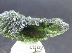 Besednice Moldavite Tektite Raw Piece from Czech Republic 1.4 27.65 Carats