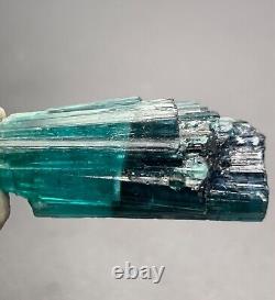 Bi colour tourmaline Crystal piece From Afghanistan 54 Carats