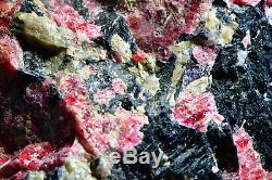 Big Piece Crystallized Eudialyte Big Xtals Thruout! Kippawa, Quebec, Canada #bk6