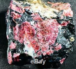 Big Piece Crystallized Eudialyte Big Xtals Thruout! Kippawa, Quebec, Canada #bk6