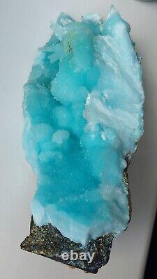 Blue ARAGONITE 386g High quality. STATEMENT PIECE! Hemimorphite AAA+++