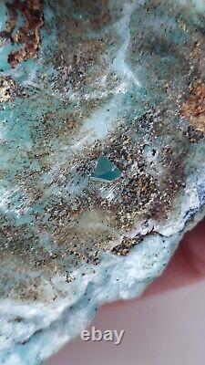 Blue ARAGONITE 386g High quality. STATEMENT PIECE! Hemimorphite AAA+++