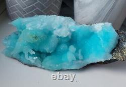 Blue ARAGONITE 386g High quality. STATEMENT PIECE! Hemimorphite AAA+++