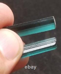 Blue Tourmaline Top Quality indicolite 2 piece for wire wrapped necklace more