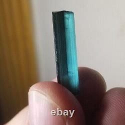 Blue Tourmaline Top Quality indicolite 2 piece for wire wrapped necklace more