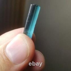 Blue Tourmaline Top Quality indicolite 2 piece for wire wrapped necklace more