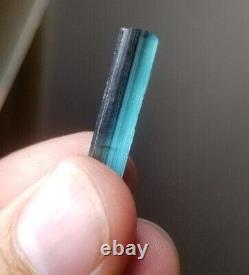 Blue Tourmaline Top Quality indicolite 2 piece for wire wrapped necklace more