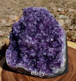 Brazilian Amethyst Geode, Sparkling Purple Amethyst 13ib Display Piece