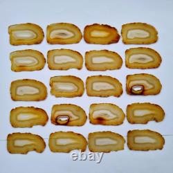 Bulk 20 Pieces Iris Rainbow Agate Slice Beautiful Indonesia Rainbow Iris Agate