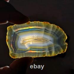 Bulk 20 Pieces Iris Rainbow Agate Slice Beautiful Indonesia Rainbow Iris Agate