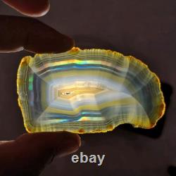 Bulk 20 Pieces Iris Rainbow Agate Slice Beautiful Indonesia Rainbow Iris Agate