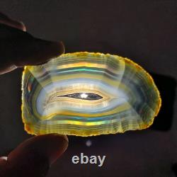 Bulk 20 Pieces Iris Rainbow Agate Slice Beautiful Indonesia Rainbow Iris Agate