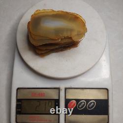 Bulk 20 Pieces Iris Rainbow Agate Slice Beautiful Indonesia Rainbow Iris Agate