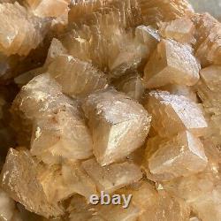 CALCITE MF6130 WITH BEAUTIFUL CRYSTALS DISPLAY PIECE SUBSTANTIAL 4270g