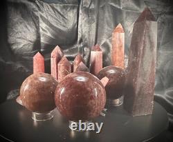 CLEARANCE 16 Piece Strawberry Quartz Bundle