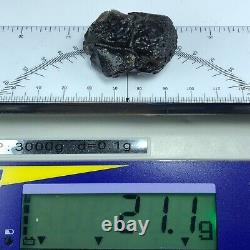 COLOMBIANITE TEKTITE HIGHEST QUALITY 1 PIECE 21,1 gram / 0,744 oz