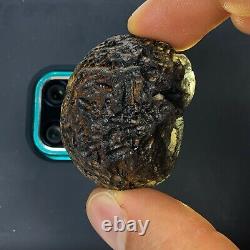 COLOMBIANITE TEKTITE HIGHEST QUALITY 1 PIECE 35.8 gram / 1.26 oz