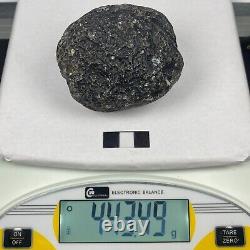 COLOMBIANITE TEKTITE HIGHEST QUALITY 1 PIECE 443.49 grams / 15.644 oz