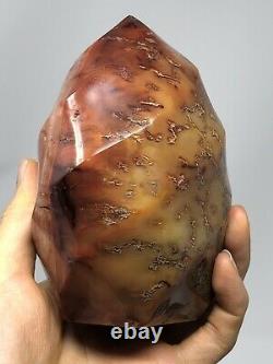 Carnelian Polished Freeform Swirl 2LBS 8.1oz! Large Beautiful Piece! A+ N40