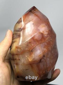 Carnelian Polished Freeform Swirl 2LBS 8.1oz! Large Beautiful Piece! A+ N40