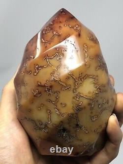 Carnelian Polished Freeform Swirl 2LBS 8.1oz! Large Beautiful Piece! A+ N40